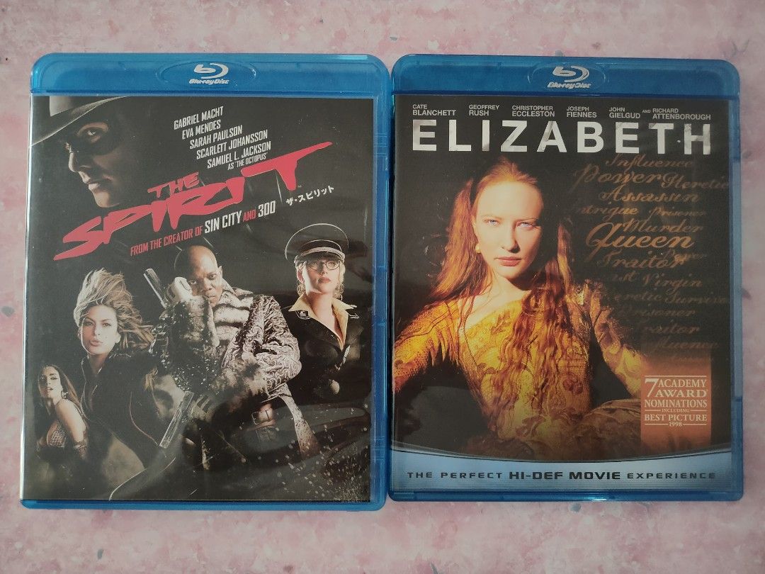 The Spirit/ ELIzabeth (Blu Ray）, 興趣及遊戲, 音樂、樂器& 配件