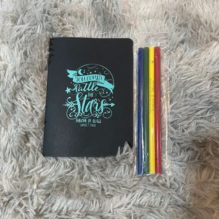 THRONE OF GLASS by Sarah J. Maas Merch notebook with free coloring pen