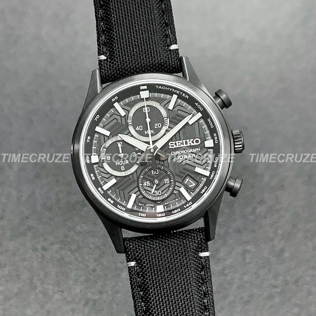 Seiko quartz chronograph 2025 tachymeter