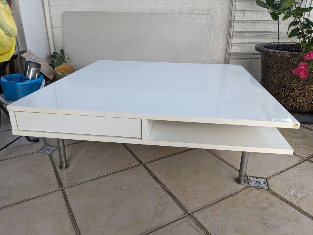 Ikea tofteryd coffee online table white