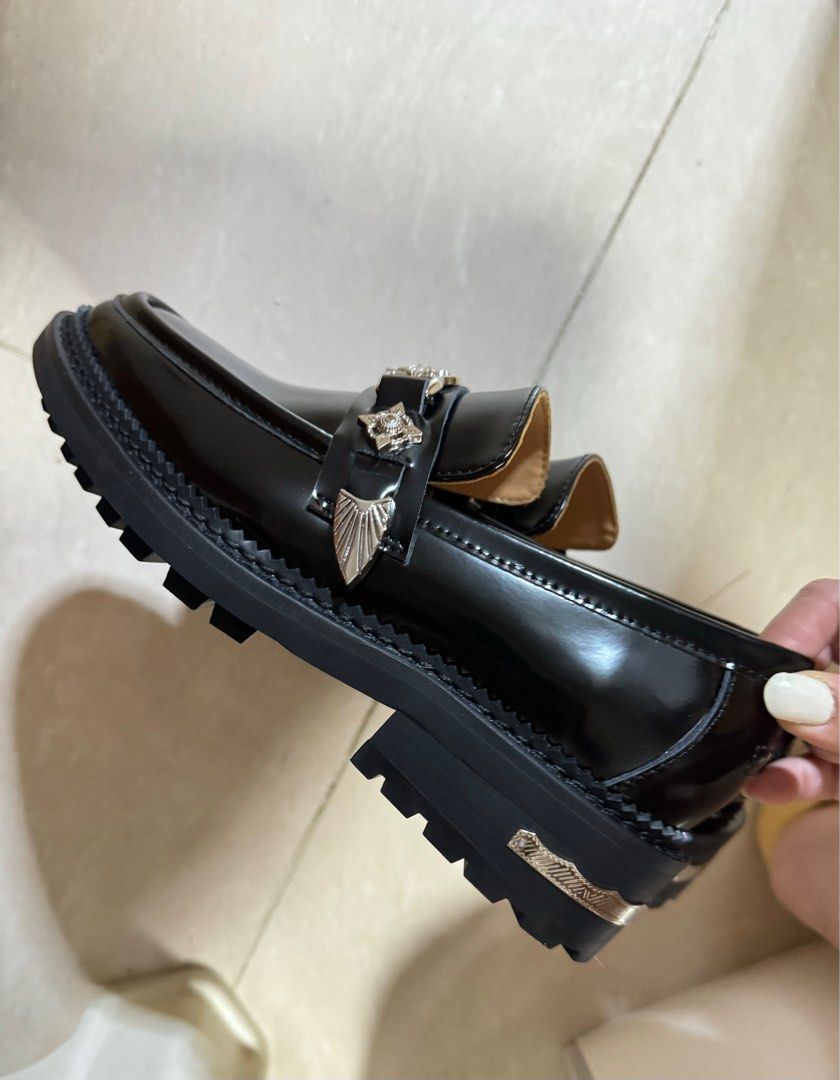 TOGA PULLA METAL LOAFER, 女裝, 鞋, Loafers - Carousell