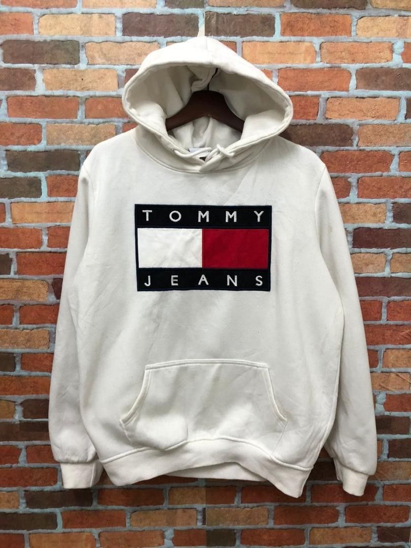 Tommy hilfiger sweatshirt big logo sales