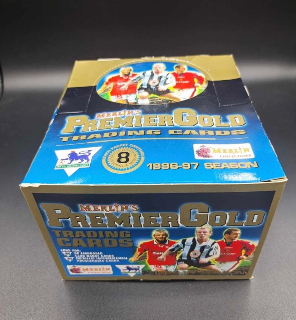 Topps Merlin 1996/1997 Premier Gold Box (David Beckham Rookie), Hobbies ...