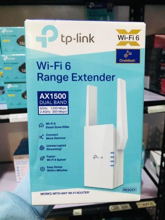 TP-link RE505X Wifi-repeater AX1500