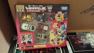 Transformer takara Encore 10 Minibots G1 Bumblebee  Swerve Pipes etc