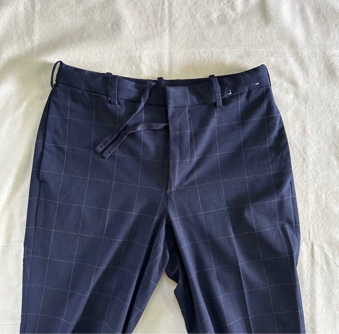 MEN'S COTTON RELAXED ANKLE PANTS | UNIQLO PH