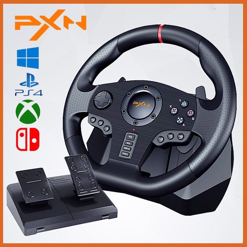 Pxn V9 Gaming Racing Wheel Simulator, Video Gaming, Gaming Accessories,  Controllers on Carousell