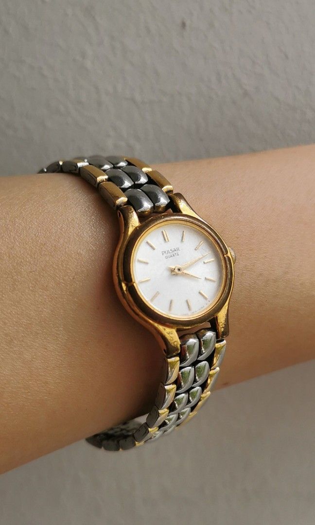 Pulsar sales silver watch