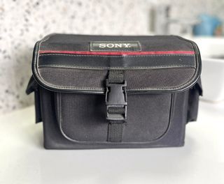 Vintage Sony camera bag