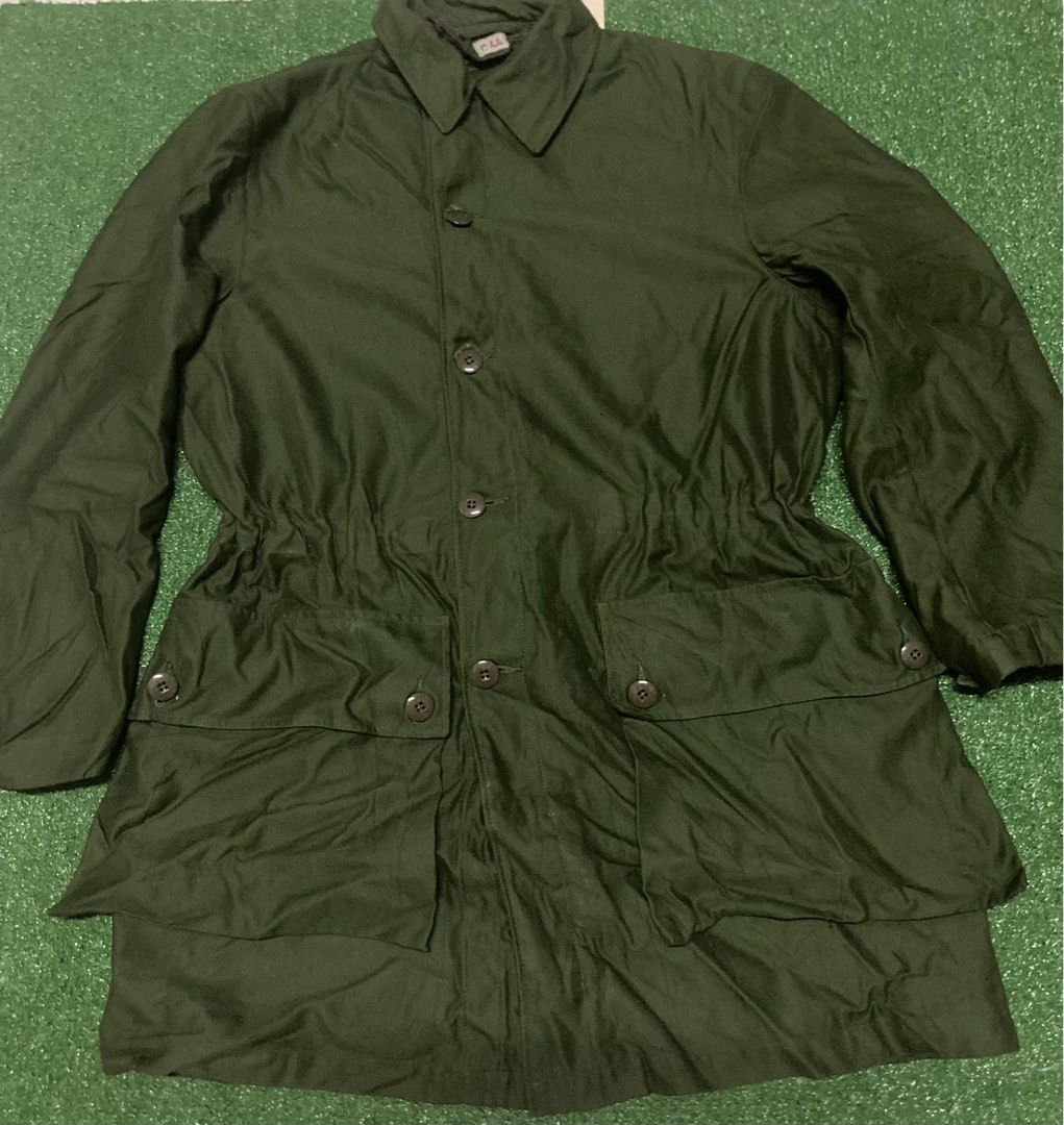 Vintage Swedish Military Heavy weight Jacket C44 Paratrooper