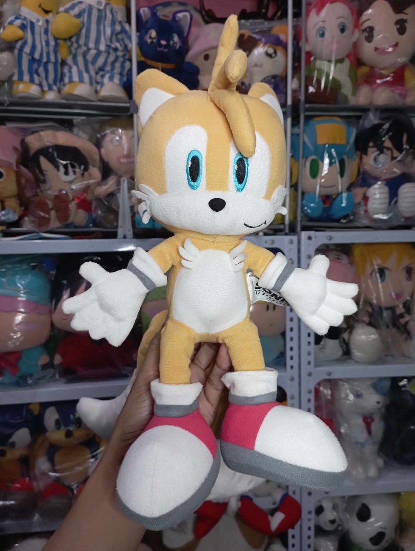 Vintage Classic Tails Sonic The Hedgehog Anime Video Game Plush
