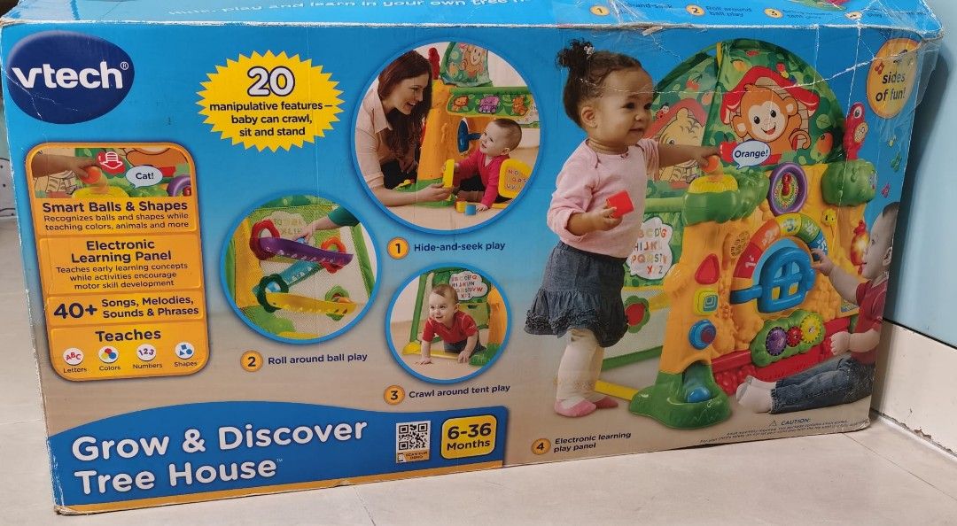 Vtech grow and shop discover tree house