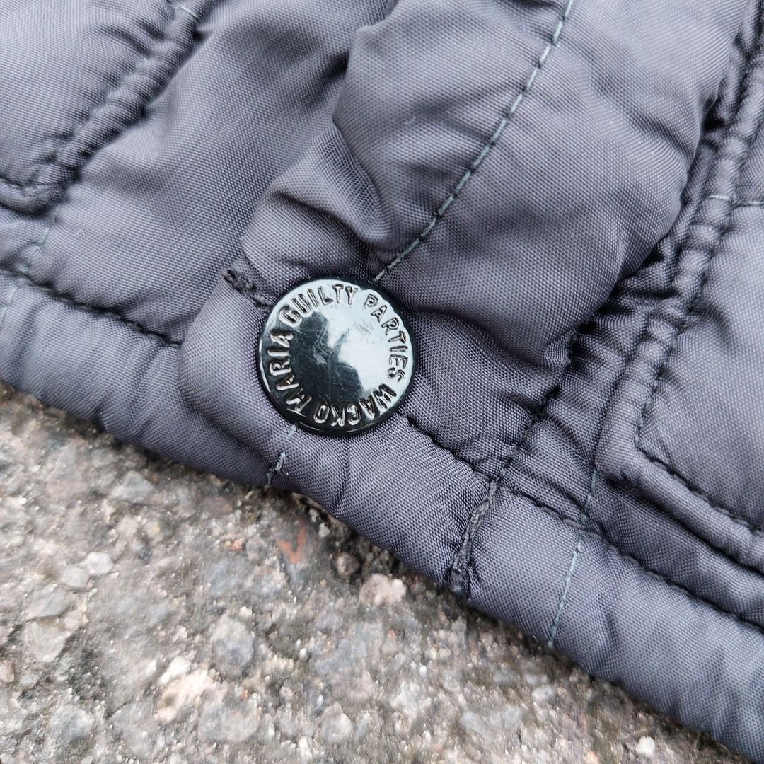 Wacko Maria AW14 Nylon Quilt Liner Jacket, Fesyen Pria, Pakaian