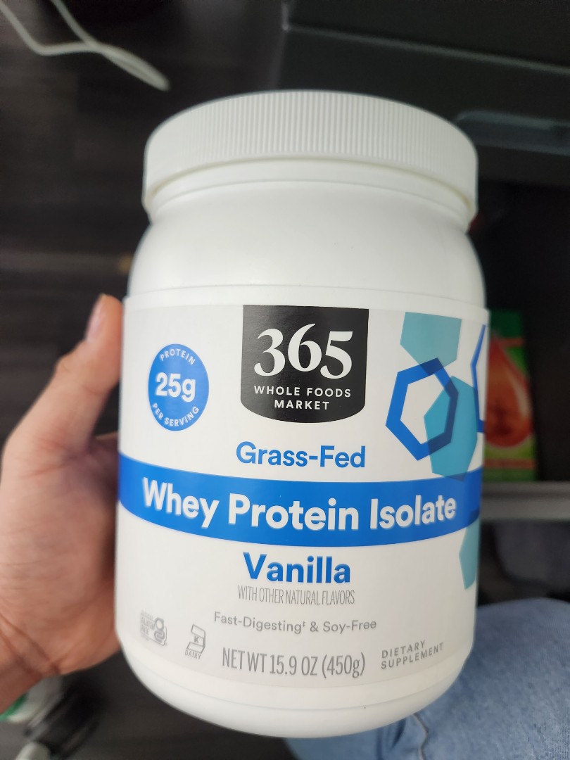 Vanilla Whey Protein Isolate, 15.9 oz at Whole Foods Market