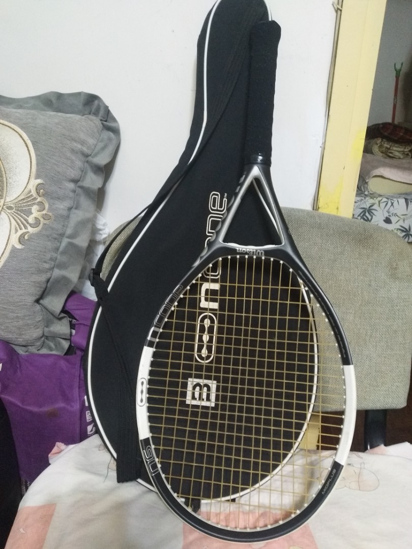 Wilson ncode N6 網球拍grip #2 4 1/4 重260g Tennis racket, 運動產品