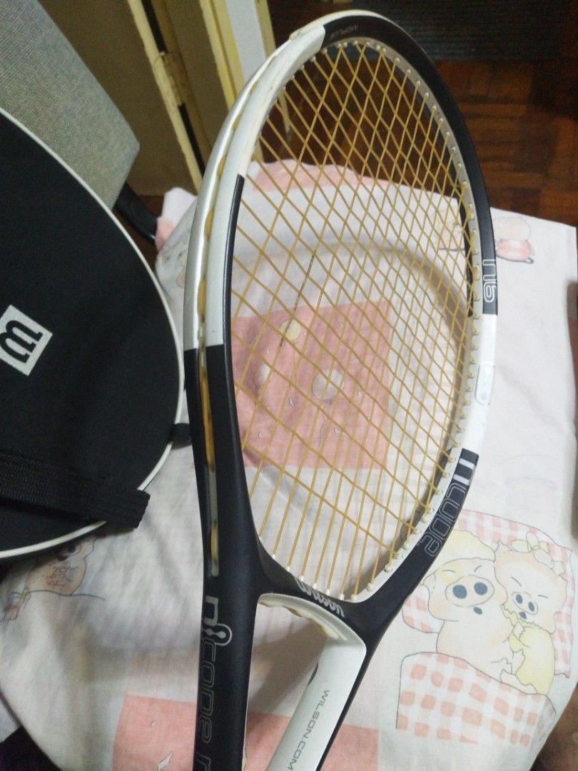 Wilson ncode N6 網球拍grip #2 4 1/4 重260g Tennis racket, 運動產品