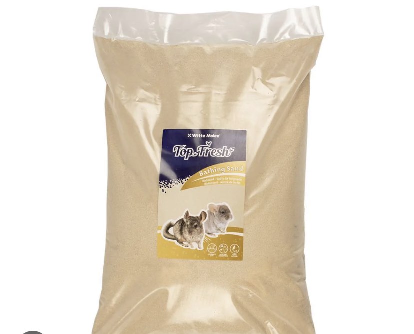 Witte molen Sand for hamsters and chinchilla, Pet Supplies, Homes