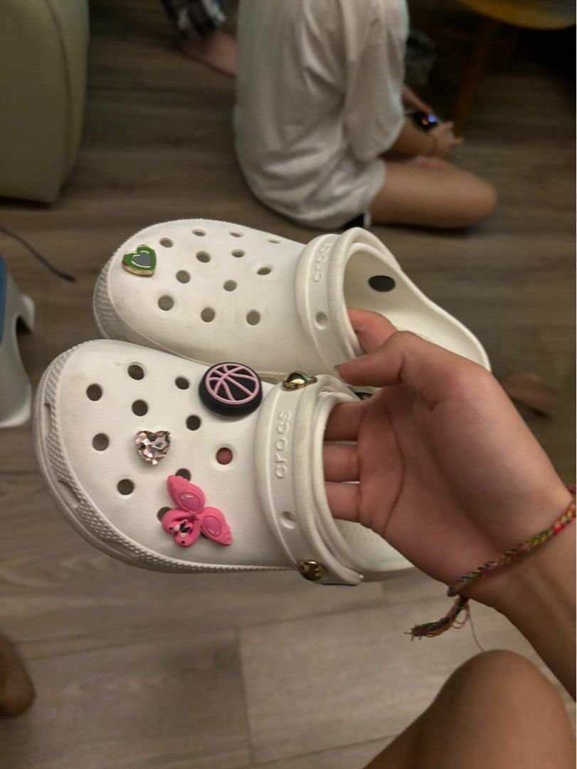 White crocs women's size sales 4