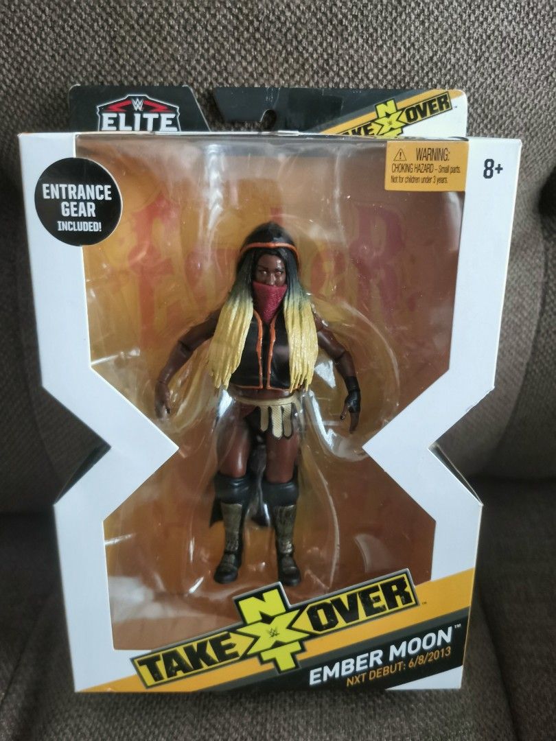 Wwe ember top moon action figure