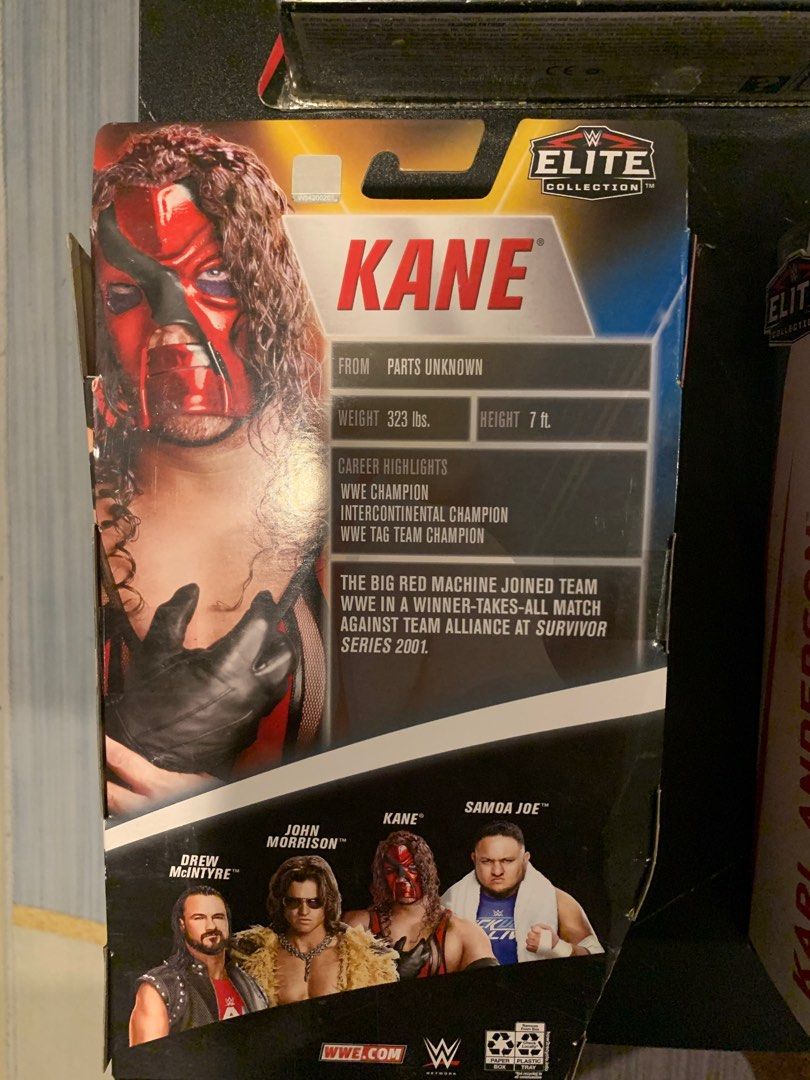 WWE Mattel Elite survivor Series Kane, Hobbies & Toys, Collectibles