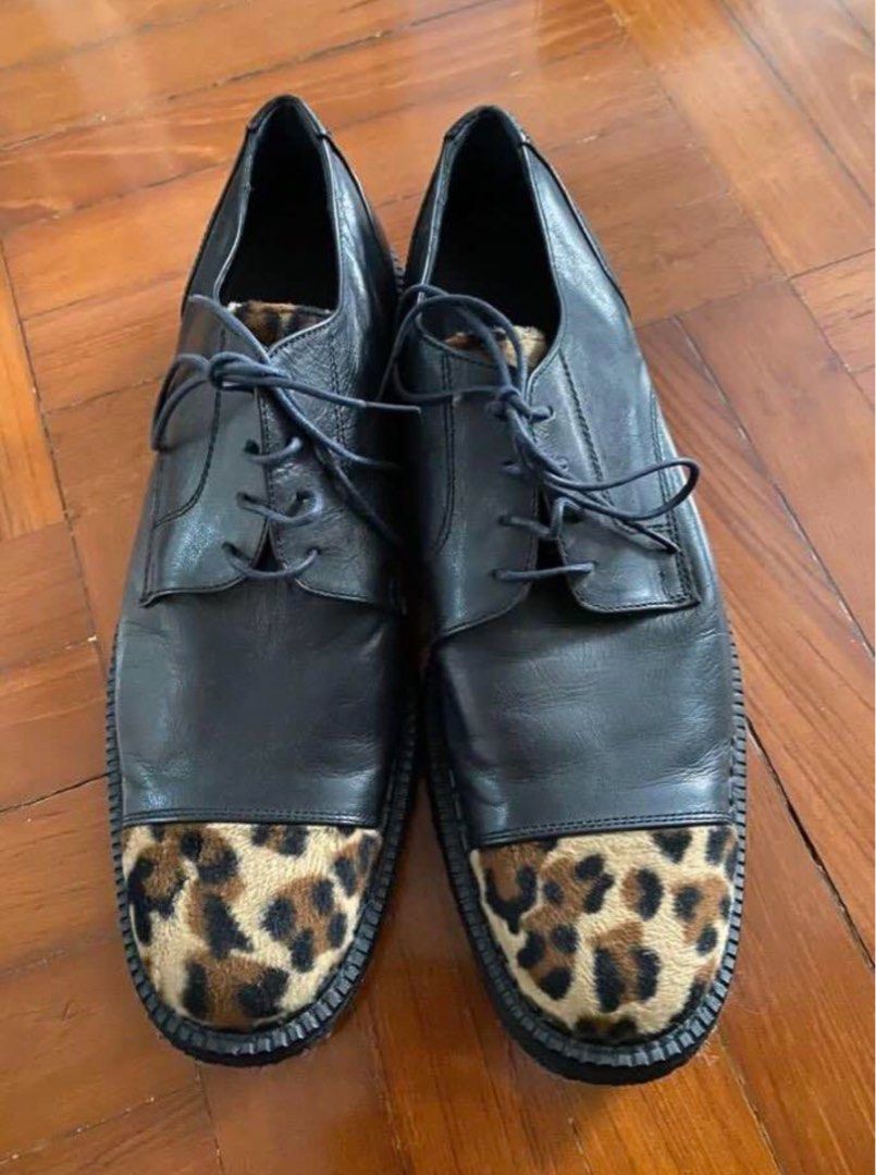 Yohji Yamamoto leather shoes, 男裝, 鞋, 便服鞋- Carousell