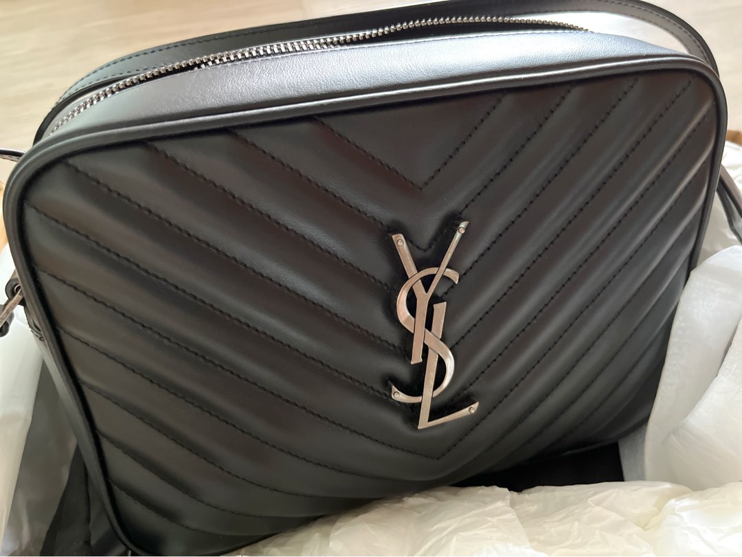 YSL Lou Camera bag in Quilted leather, Women's Fashion, Bags & Wallets