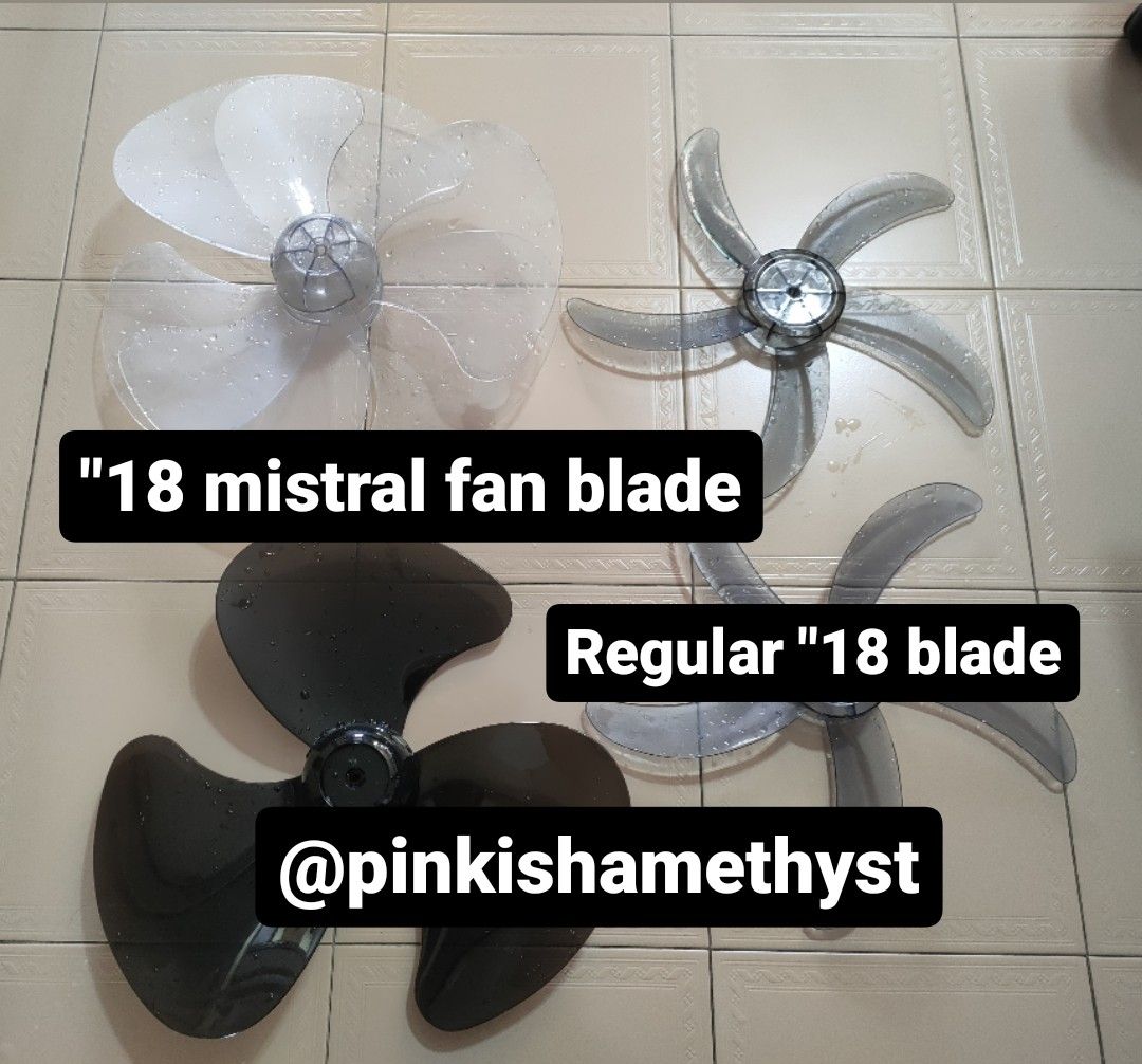 "18 Mistral fan blade , "18 mistral fan , "18 fan blades , Mayer fan