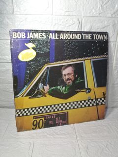 1981  BOB JAMES : ALL AROUND THE TOWN Music Album Records (2 LPs) Double LP 12" Vinyl Plaka Vintage & Collectible