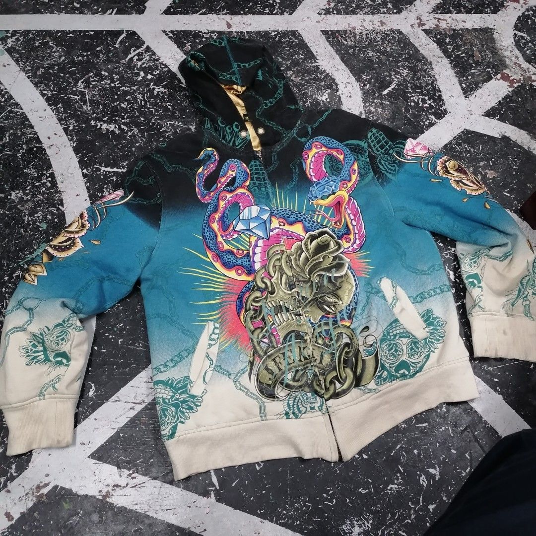 Ed hardy by christian audigier hoodie clearance