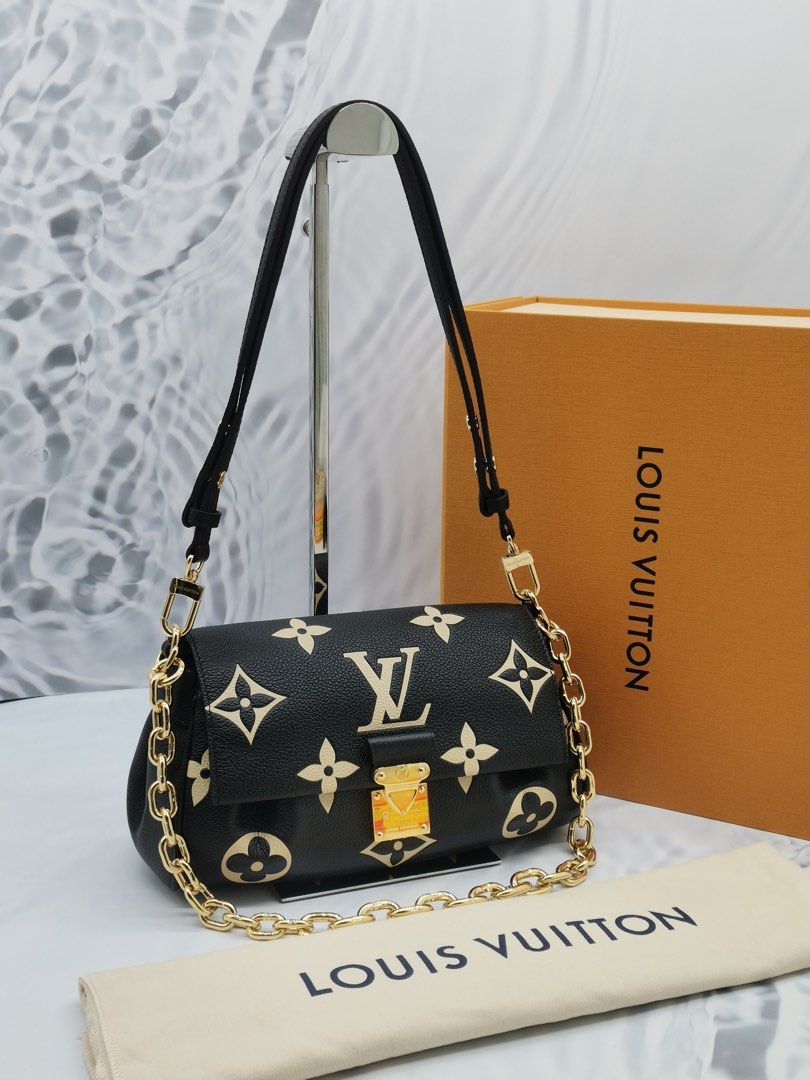 Louis Vuitton Bicolor Monogram Empreinte Leather Favorite Bag