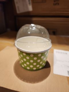 3oz paper cup and lid