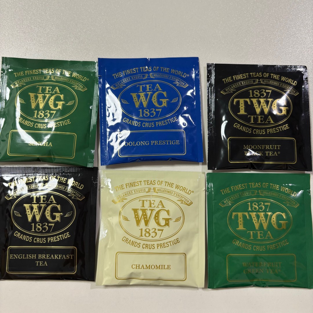 $5/1 TWG Tea - TWG茶包, 嘢食& 嘢飲, 飲料- Carousell