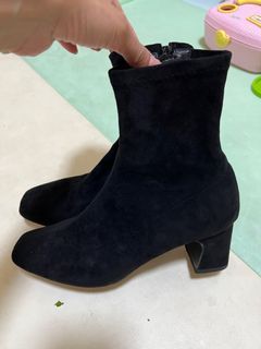 絨毛短靴