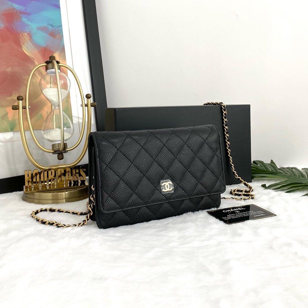 Chanel WOC caviar leather, Luxury, Bags & Wallets on Carousell