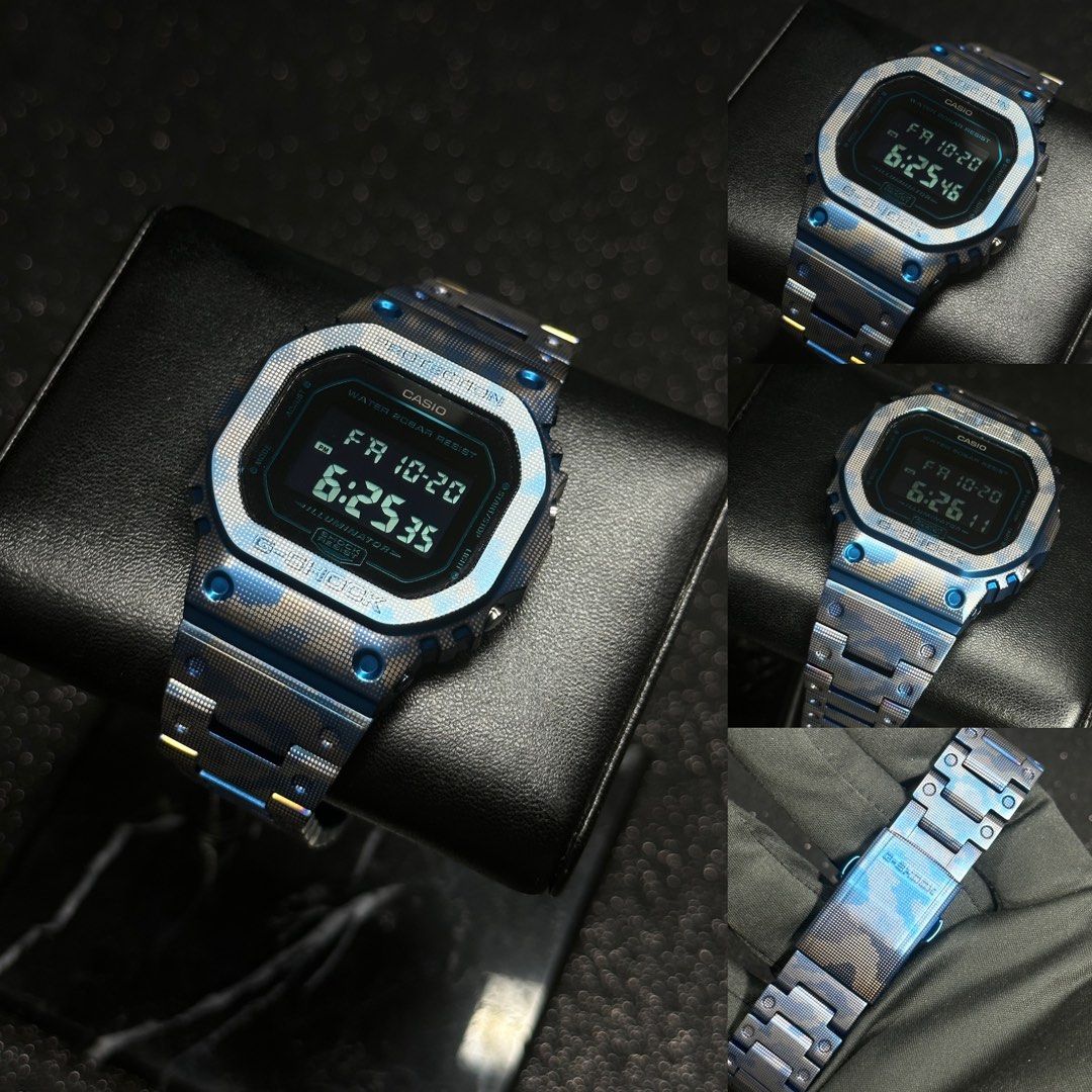 G shock dw hotsell 5600 stainless steel