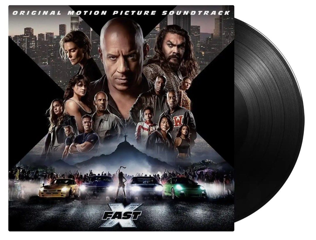 狂野時速10 Fast X FAST AND FURIOUS 10 OST LP 黑膠VINYL 訂, 興趣及