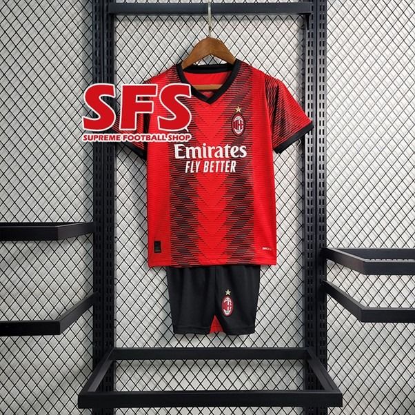Ac milan youth jersey sales