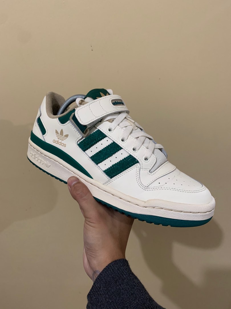 adidas forum low crew green