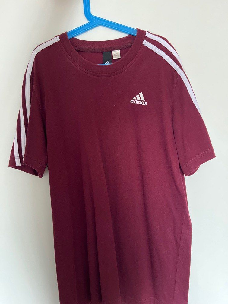 Maroon adidas mens outlet