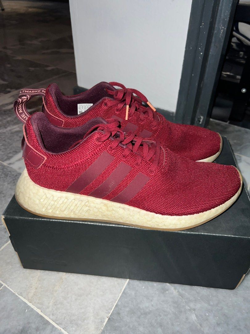 ADIDAS NMD R2 RED Men s Fashion Footwear Sneakers on Carousell