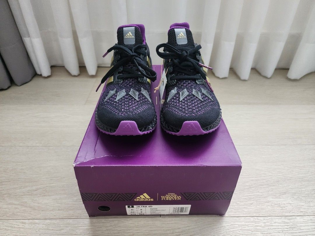 Adidas futurecraft 4d black panther new arrivals