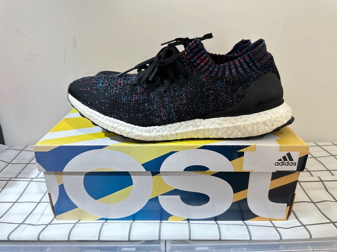 Adidas ultra boost clearance uncaged black multicolor