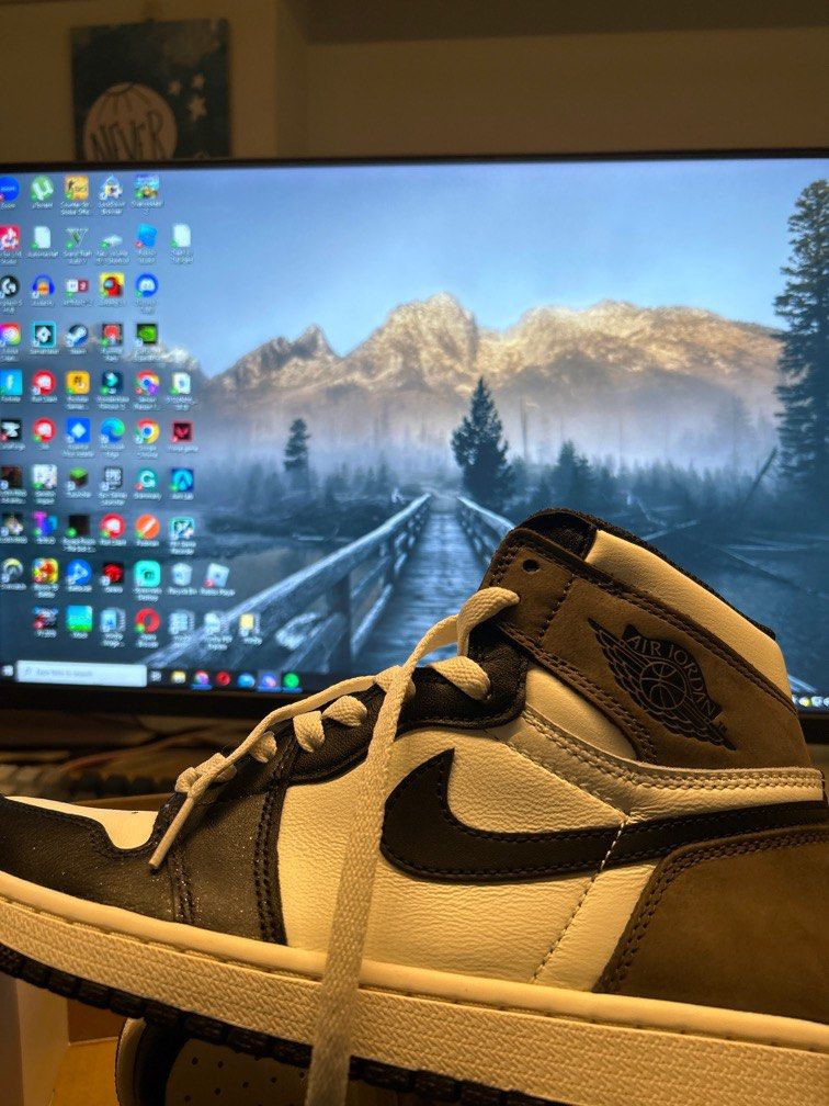 fake jordan mocha