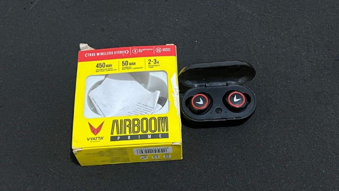 Airboom Vyatta TWS Bluetooth Earbuds Elektronik Audio di Carousell