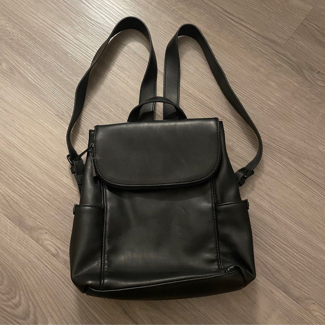 Aldo black mini backpack sale