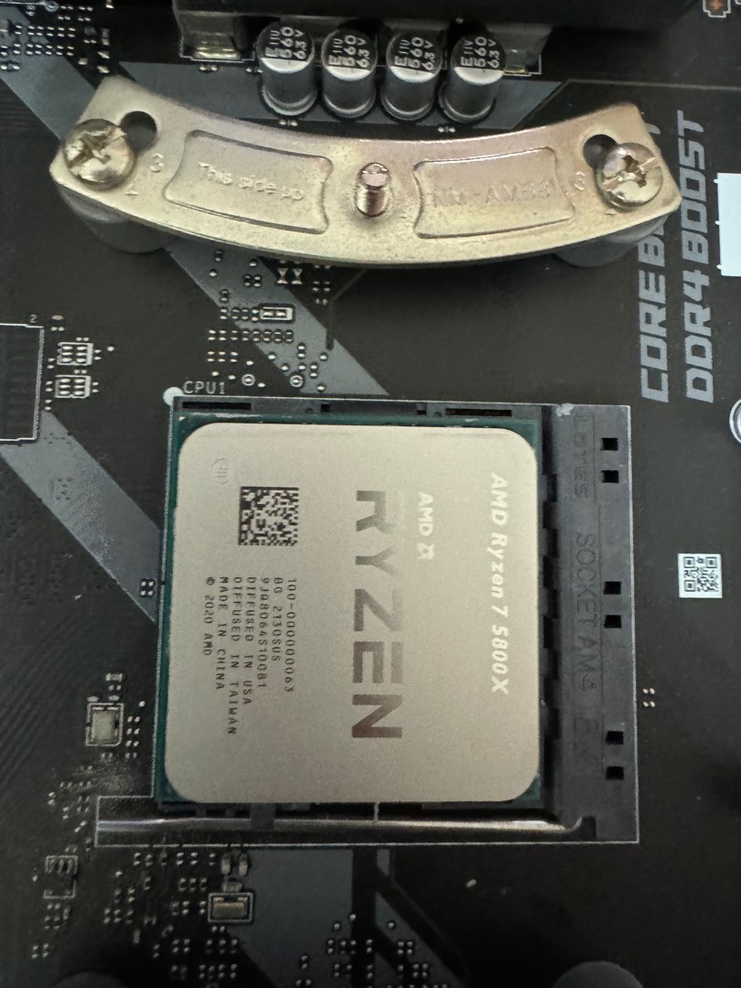 AMD Ryzen 7 5800X (8C16T) CPU, 電腦＆科技, 電腦周邊及配件, 電腦