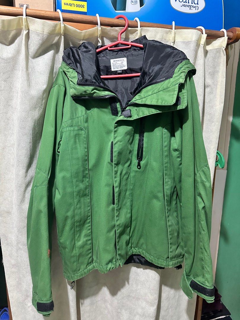 American rag green sales jacket