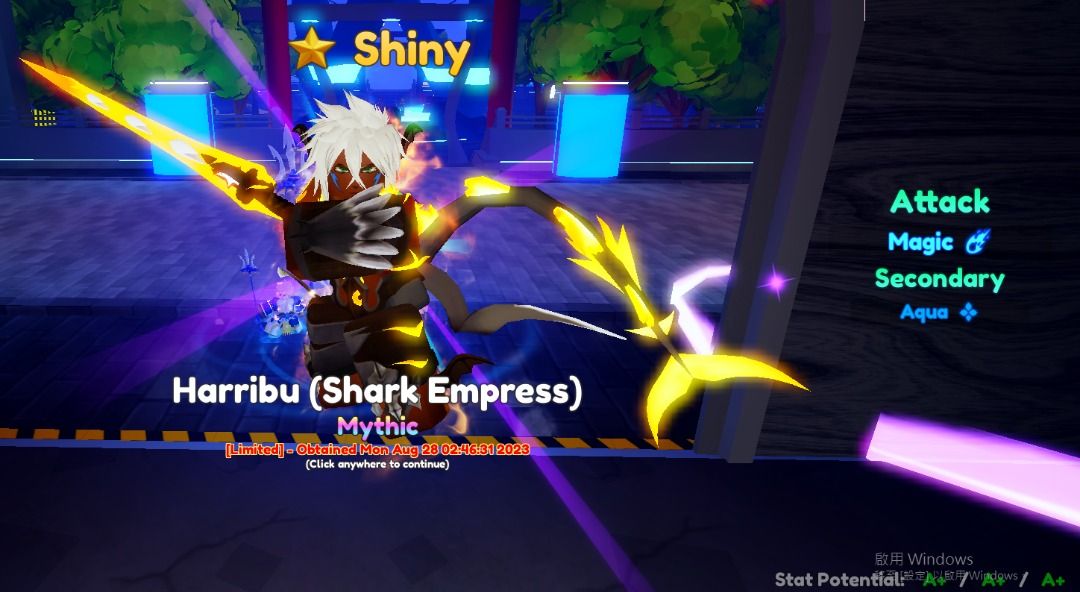 Shiny Harribu (Shark Empress)