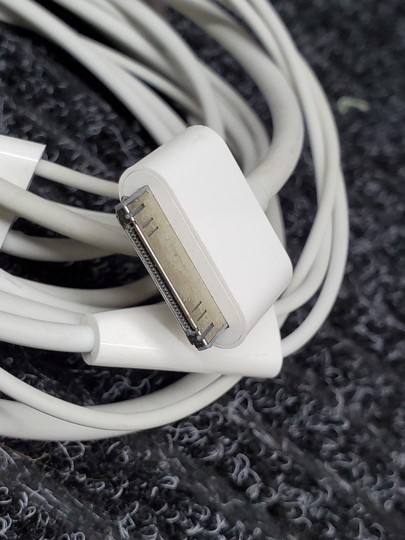 Apple RGB Component A/V Video Cable 30-pin for iPod/iPhone (Category: Cables & Chargers) located in Pasig City. Submitted by califinestcollectibles (Listing ID 1261160161, Image 3). Description: Apple RGB Component A/V Video Cable 30-pin for iPod/iPhone Used like new Selling as is Actual and detailed pictures posted For Pick.Up at One Oasis Condominium Ortigas Pasig Extension Also available for delivery at buyers expense.