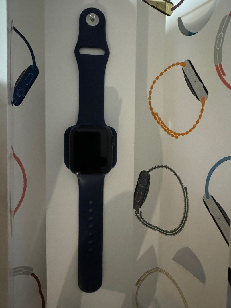 Apple watch series 6 gps 40mm blue store aluminium case